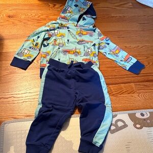 The children’s place Construction Print Kids two Piece outfit